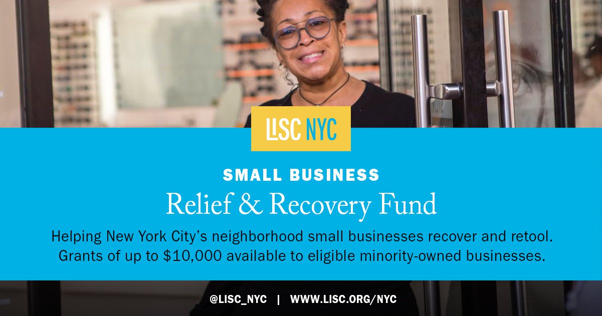 LISC NYC Launches Fund to Provide Over 1 Million in Small Business